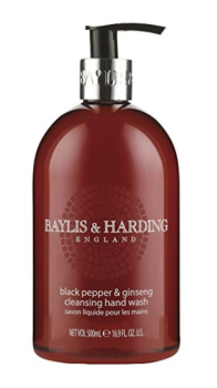 Baylis & Harding -Black Pepper Ginseng Hand Wash - 500ml Each