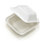 BHB6 Bagasse Burger Box Case of 500