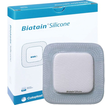 Biatain Adhesive Silicone Dressing 7.5cm x 7.5cm (x10 Biatain Adhesive Silicone Dressing 7.5cm x 7.5cm (x10