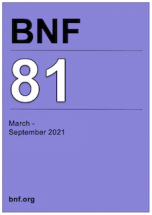 BNF81 (British National Formulary) March - Sep 2021