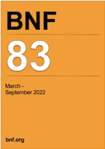 BNF83(British National Formulary) Mar '22 - Sep '22
