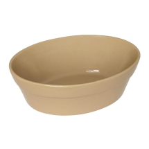 Olympia Stoneware Oval Pie Bow ls 161 x 116mm (Pack of 6)