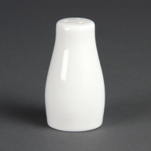 Olympia Whiteware Salt Shakers 90mm (Pack of 12) Olympia Whiteware Salt Shakers 90mm (Pack of 12)