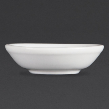 Olympia Whiteware Soy Dishes 7 4mm