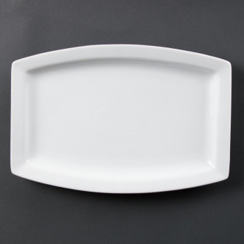 Olympia Whiteware Rectangular Plates 320mm (6 Pack) Olympia Whiteware Rectangular Plates 320mm (6 Pack)