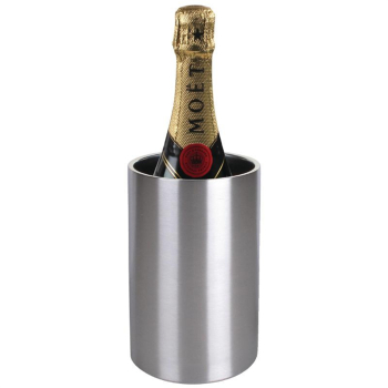 Olympia Brushed Stainless Stee l Wine And Champagne Cooler