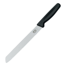 Victorinox Serrated Bread Knif e Black 21.5cm