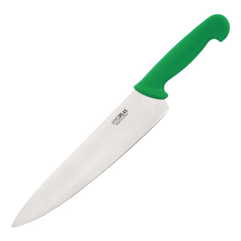 Hygiplas Chefs Knife Green 25cm Hygiplas Chefs Knife Green 25cm