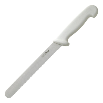 Hygiplas Bread Knife White 20cm Hygiplas Bread Knife White 20cm