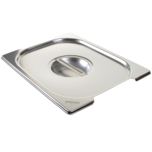 Vogue Stainless Steel 1/2 Gast ronorm Handled Pan Lid