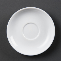 Olympia Whiteware Espresso Saucers (Pack of 12) Olympia Whiteware Espresso Saucers (Pack of 12)