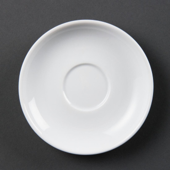 Olympia Whiteware Espresso Saucers (Pack of 12) Olympia Whiteware Espresso Saucers (Pack of 12)