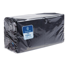 Cocktail Napkins Black 2ply 1/4 Fold (8 Pack) 2000 Sheets Cocktail Napkins Black 2ply 1/4 Fold (8 Pack) 2000 Sheets