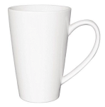 Olympia Whiteware Latte Mugs 400ml 14oz (Pack of 6)