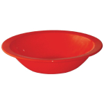 Kristallon Polycarbonate Bowls Red 174mm (Pack of 12)