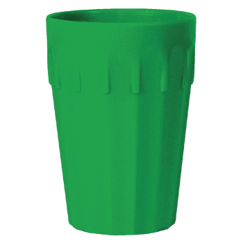 Kristallon Polycarbonate Tumblers Green 253.8ml (Qty12) Kristallon Polycarbonate Tumblers Green 253.8ml (Qty12)