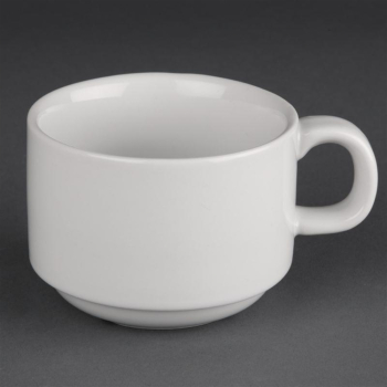 Porcelain Stacking Cups 7oz Box of 24 - Use 322107 OOStock