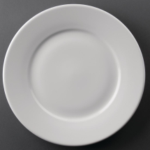 Athena Hotelware Wide Rimmed Plates 254mm Pack of 12