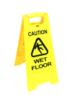 Caution Wet Floor/Cleaning In Progress 2Side Saftey Sign