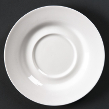 Olympia Lumina Round Saucers White 156mm (Pack of 6) Olympia Lumina Round Saucers White 156mm (Pack of 6)