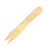 Compostable Wooden Chip Forks 3 3/4" (1000 pack)