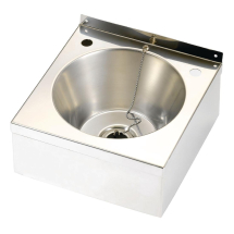 DVS Stainless Steel Wash Basin ith Waste Kit 290x290x157mm DVS Stainless Steel Wash Basin ith Waste Kit 290x290x157mm