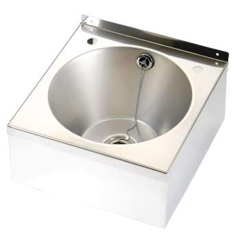 DVS Stainless Steel Wash Basin with Waste Kit 345x340x185mm DVS Stainless Steel Wash Basin with Waste Kit 345x340x185mm