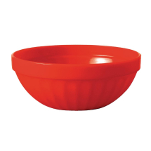 Kristallon Polycarbonate Bowls Red 102mm (Pack of 12)