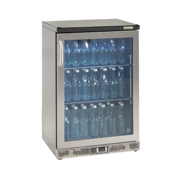 Gamko Bottle Cooler - Single H inged Door 150 Ltr Stainless S