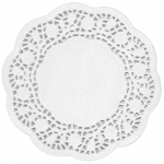 Olympia Round Paper Doilies 240mm (Pack of 250) 9.5"