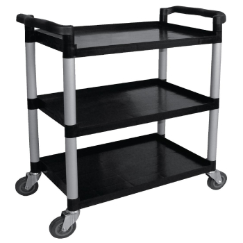Vogue 3 Shelf Utility Trolley Large Vogue 3 Shelf Utility Trolley Large