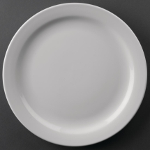 Athena Hotelware Narrow Rimmed Plates 226mm Pack of 12
