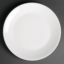 Royal Porcelain Classic White Coupe Plates 210mm Royal Porcelain Classic White Coupe Plates 210mm