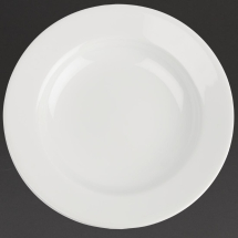 Royal Porcelain Classic White Wide Rim Plates 160mm Royal Porcelain Classic White Wide Rim Plates 160mm