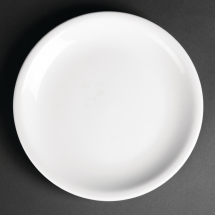 Royal Porcelain Classic White Narrow Rim Plates 210mm
