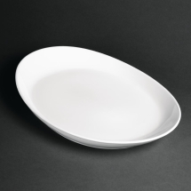 Royal Porcelain Classic White Oval Plates 340mm Royal Porcelain Classic White Oval Plates 340mm