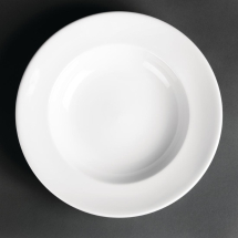 Royal Porcelain Classic White Pasta Plates 260mm Royal Porcelain Classic White Pasta Plates 260mm