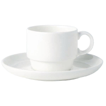 Royal Bone Ascot Stackable Coffee Cups 100ml x12 Royal Bone Ascot Stackable Coffee Cups 100ml x12