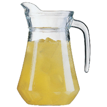 Arcoroc Glass Jugs 1Ltr (Pack of 6) Arcoroc Glass Jugs 1Ltr (Pack of 6)