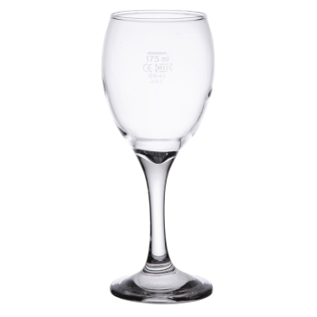 Arcoroc Seattle Nucleated Wine Glasses 240ml CE Marked at 17