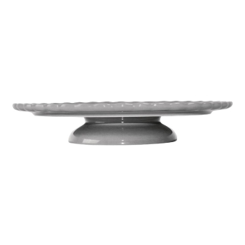 Olympia Ceramic Cake Stand Gre y