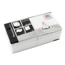 Cocktail Napkin White 240x240m 2ply 1/4 Fold (1500 Pack) Cocktail Napkin White 240x240m 2ply 1/4 Fold (1500 Pack)