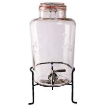 Nantucket Style Drink Dispens Dispenser with Wire Stand 8.5L Nantucket Style Drink Dispens Dispenser with Wire Stand 8.5L