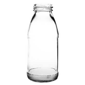 Olympia Glass Milk Bottles 200ml (Pack of 12) Olympia Glass Milk Bottles 200ml (Pack of 12)