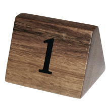 Wooden Table Number Signs Nos 43009