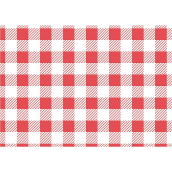Greaseproof Paper Sheets Red Gingham 250 x 250mm (200 pack) Greaseproof Paper Sheets Red Gingham 250 x 250mm (200 pack)