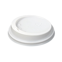 White Lid To Fit 340ml/455ml Huhtamaki Hot Cup (1000 pack) White Lid To Fit 340ml/455ml Huhtamaki Hot Cup (1000 pack)