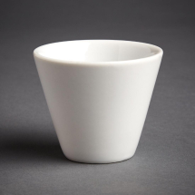 Olympia Whiteware Conical Ramekin White 70mm -Pack of 12 Olympia Whiteware Conical Ramekin White 70mm -Pack of 12