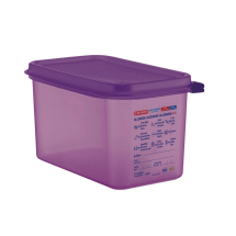 Araven 1/4 GN Silicone Gastron orm Food Container 4.3L