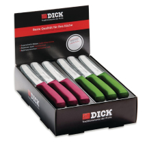 Dick Counter Top 40 Piece Util ity Knife Box Pink and Green